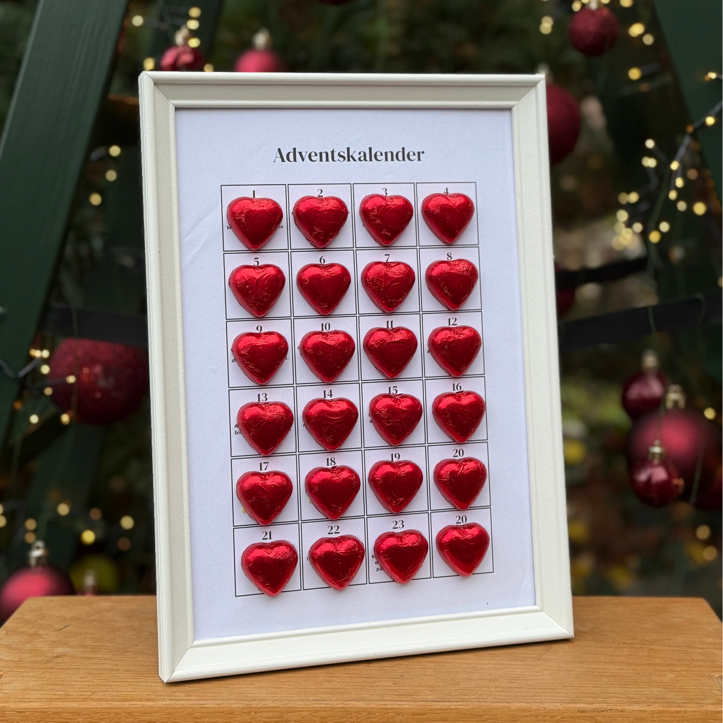 DIY | Adventskalender - Komplimente für Schokopralinen