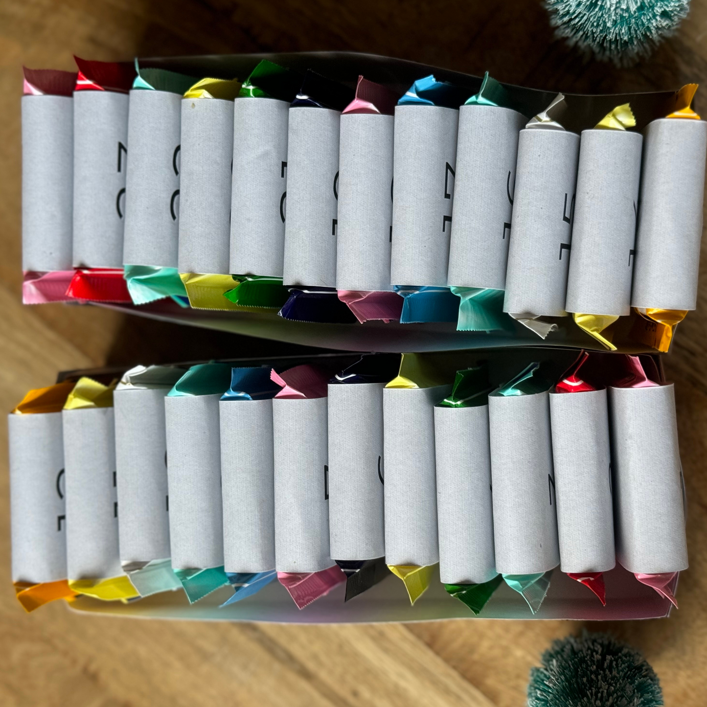 DIY | Adventskalender- Schokoladentafeln - Pferde Edition